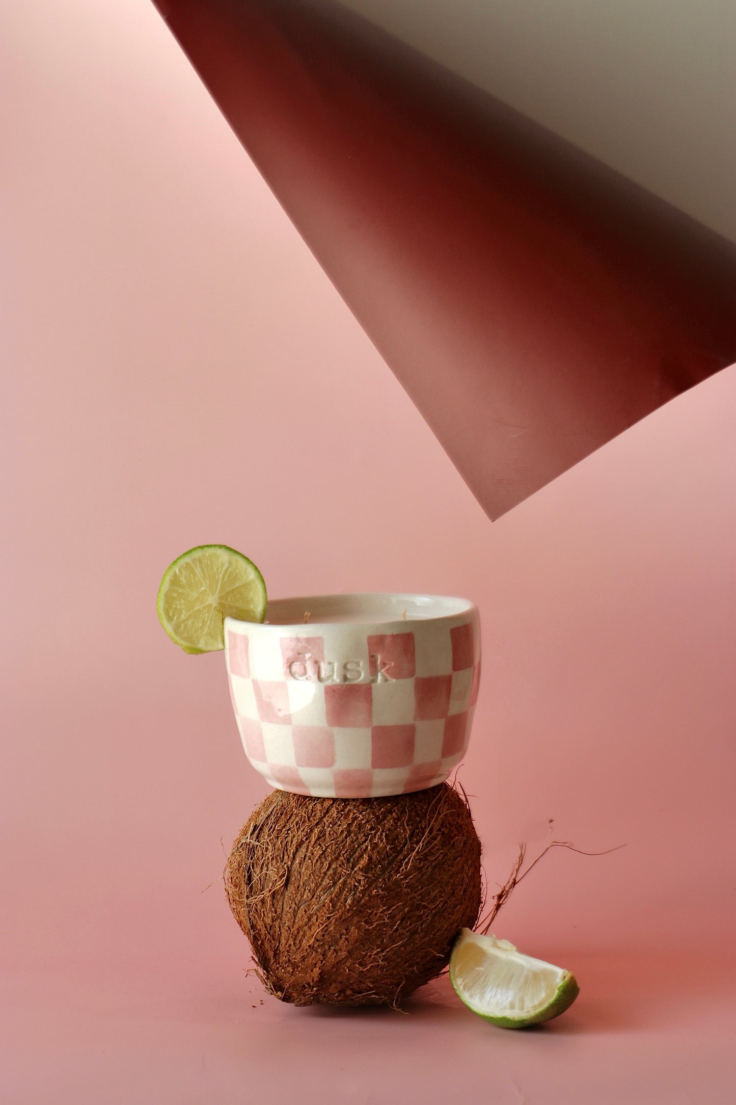 Summer Ceramic Candle
