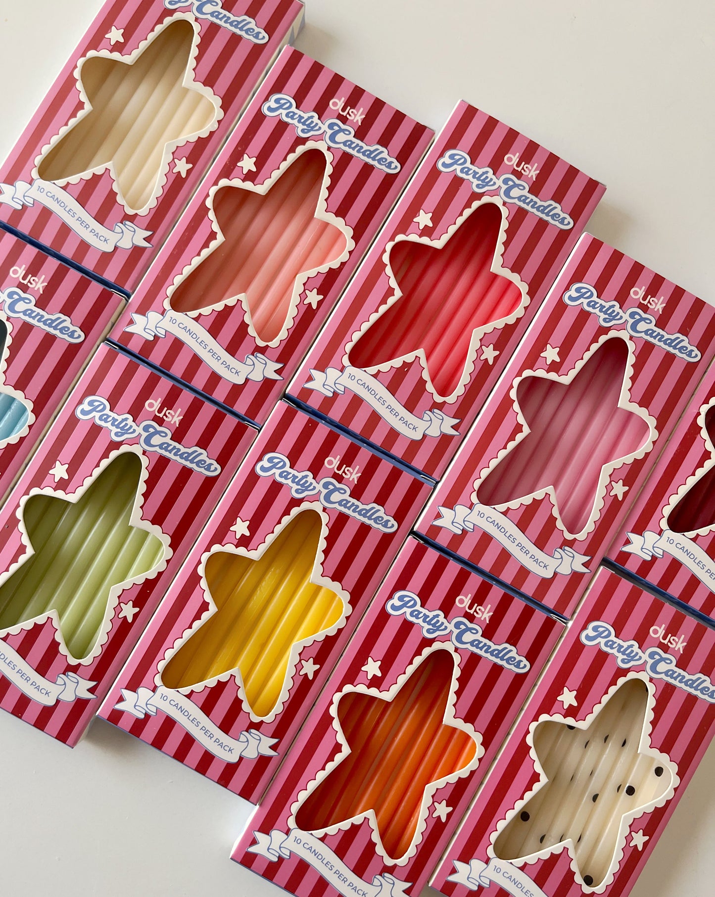 Party Candles (Solid Shades)