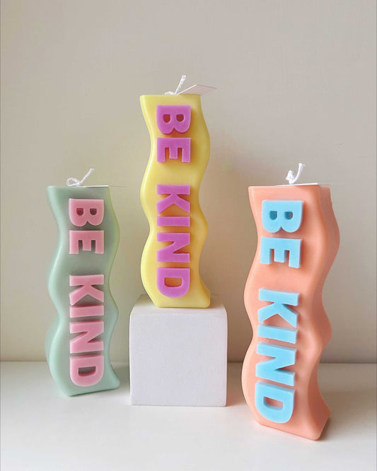 Be kind candle