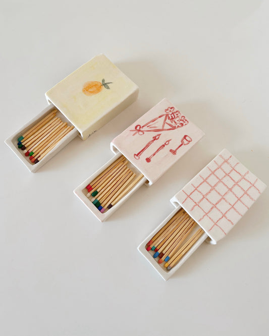 Ceramic Match box