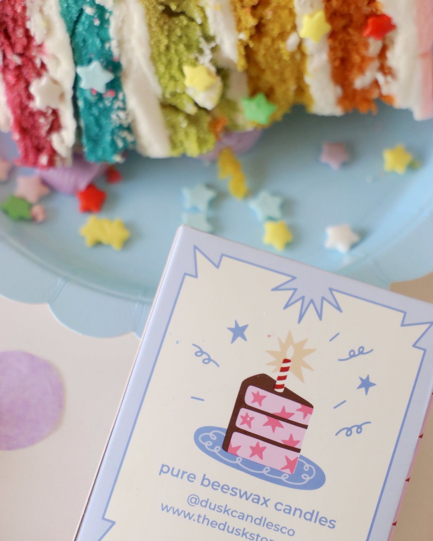 Mini Party Candles (Solid Shades)