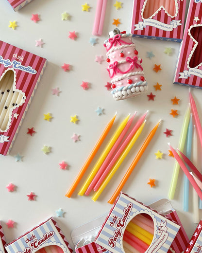 Party Candles (Solid Shades)