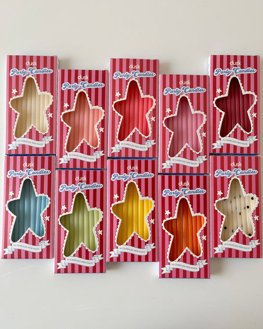 Party Candles (Solid Shades)