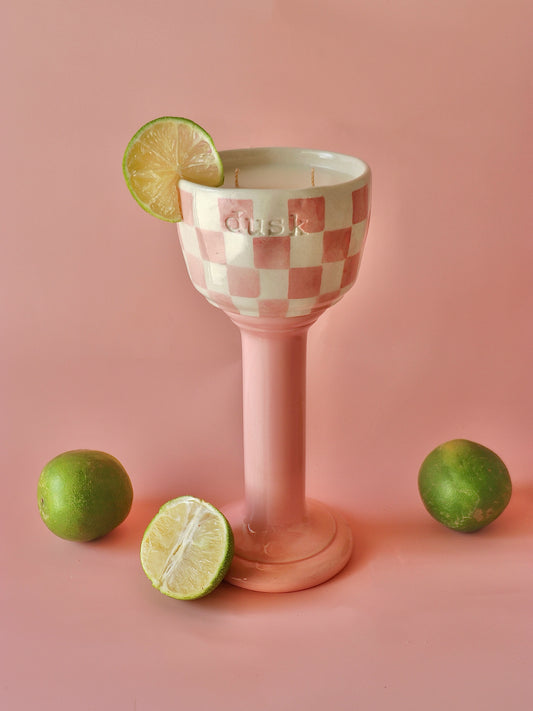 Summer Ceramic Candle