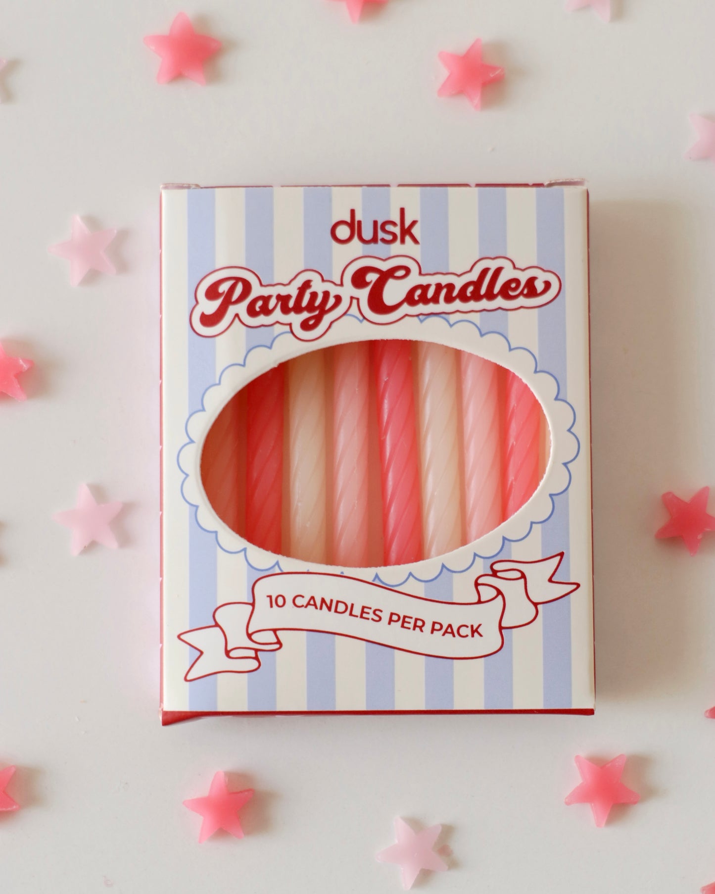 Mini Party Candles (Mixed Shades)