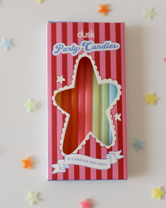 Party Candles (Mixed Shades)
