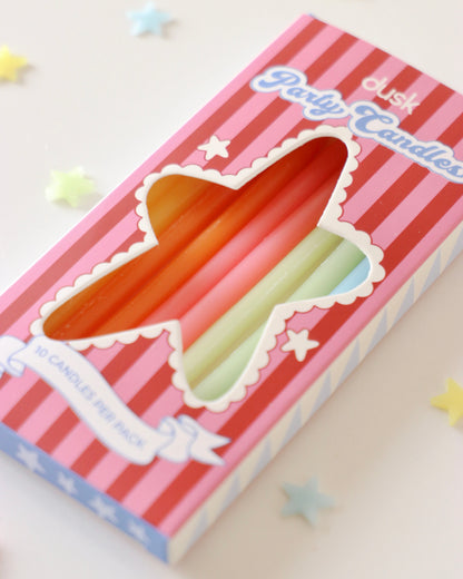Party Candles (Mixed Shades)